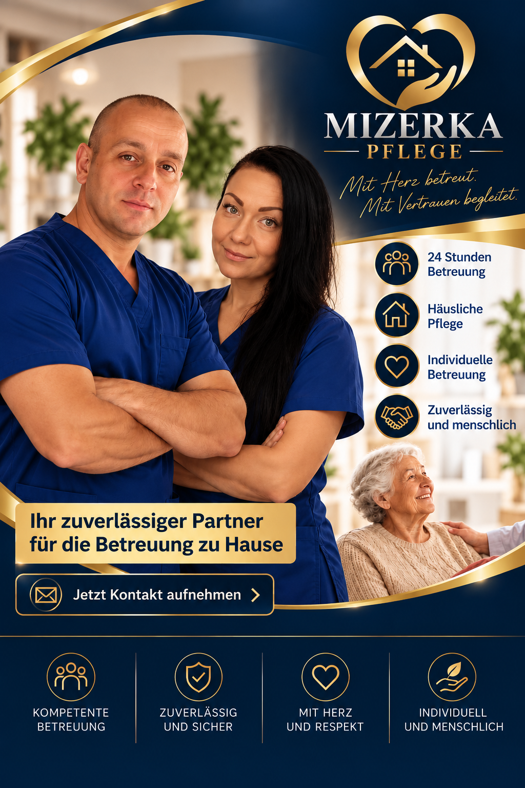 MIZERKA PFLEGE – Mit Herz betreut, mit Vertrauen begleitet